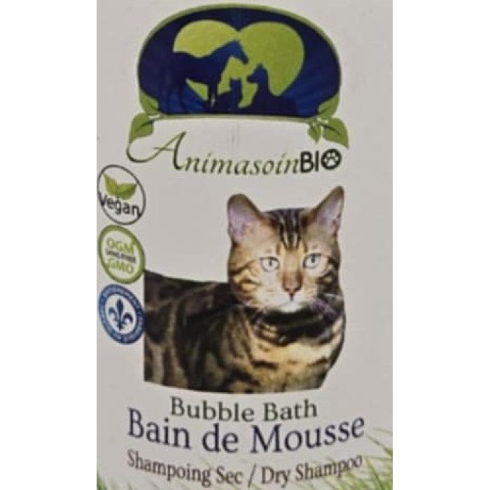 Shampoing à sec moussant (bain sans eau)