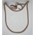 Bavette blanche avec coutour beige 