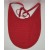 Bavette rouge avec contour rouge 