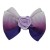Boucle double couleur dégradée mauve 