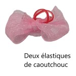 Deux élastiques de caoutchouc