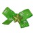 Vert avec motifs de flocon de neige blanc 