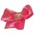Satin rose pois brillant 