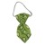 Vert avec motifs de kiwi 
