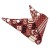 Rouge avec HoHoHo blanc et noir/rouge motif chandail de laine 
