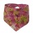 jaune-vert-rose avec des grenouilles roses/bandanas rose 