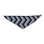 zigzag bleu/gris/blanc 