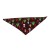 Bourgogne avec motifs de bonhomme de neige et sapin 