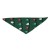 Vert avec motifs de lumière de Noël (flanelle) 