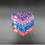  différentes couleurs foulards passe-colliers