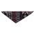 Gris avec motifs rose noir blanc 