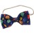 Bleu marin avec motifs de pac man multicolore 