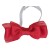 Rouge contour transparent rouge 